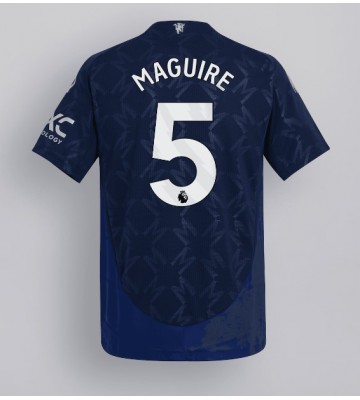 Manchester United Harry Maguire #5 Segunda Equipación 2024-25 Manga Corta